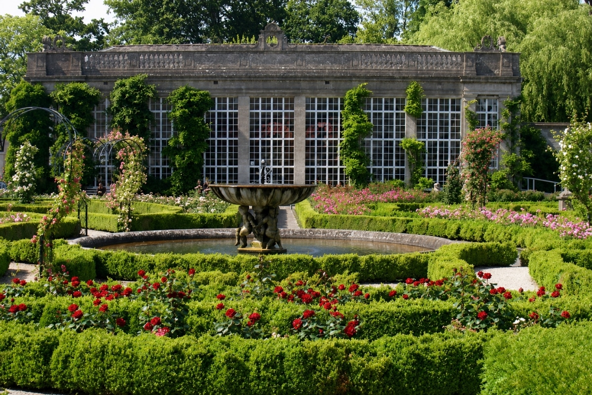 C&D Services window cleaning at Longleat
