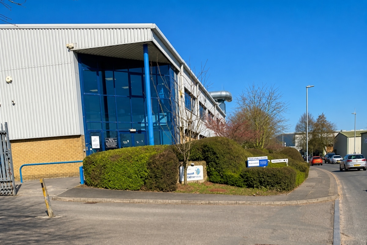C&D Services window cleaning at the CBRE offices in Frome